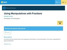 Using Manipulatives with Fractions Lesson Plan