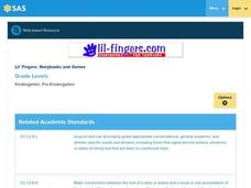 Storybooks and Games Lesson Plan