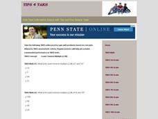 Practice Quiz: Least Common Multiple Interactive
