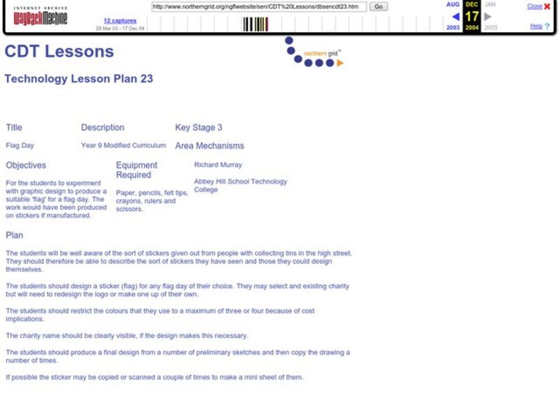 Flag Day Lesson Plan for 9th Grade Lesson