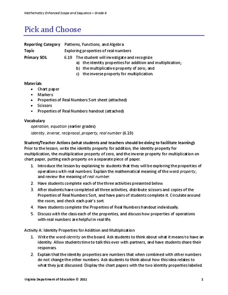 0.5 of inverse multiplicative Multiplicative Zero & Lesson Plans Worksheets Property of