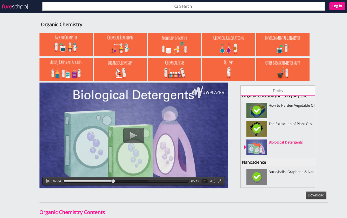 Biological Detergents Instructional Video for 10th Higher Ed Lesson