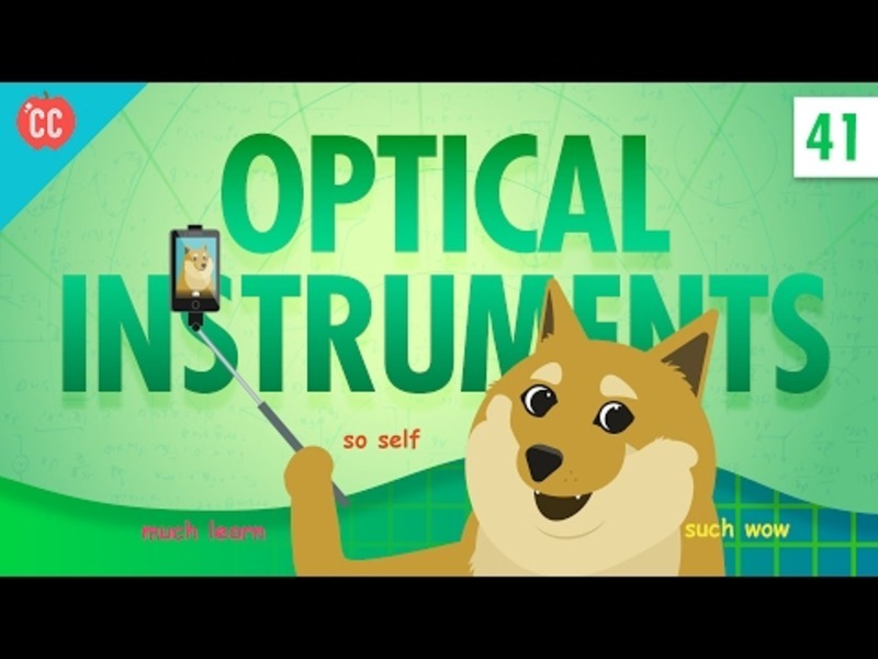 Optical Instruments Crash Course Physics 41 Instructional Video for