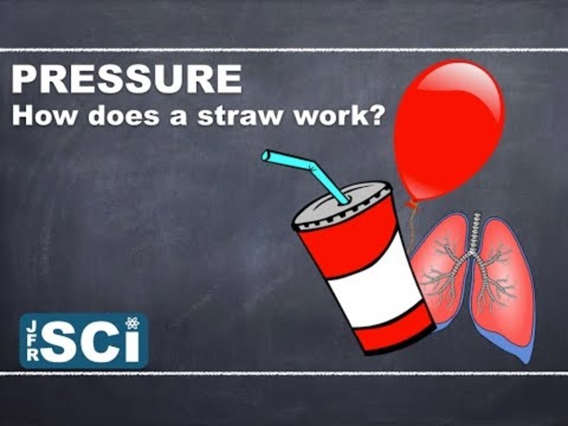 Pressure How Does a Straw Work? Instructional Video for 9th Higher