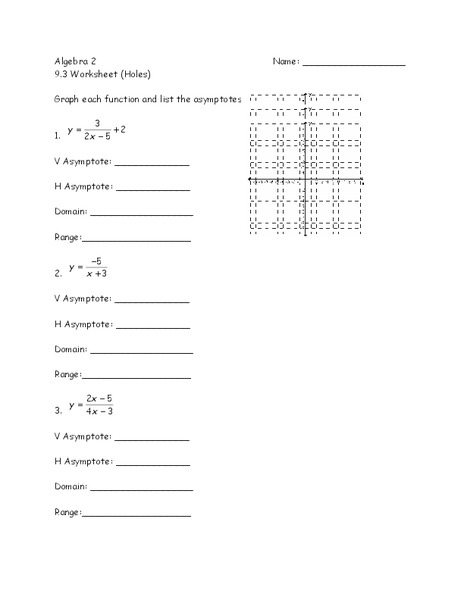 Domain and Range Lesson Plans & Worksheets | Lesson Planet