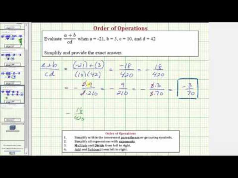Evaluate An Expression In The Form A B Cd Example Instructional Video For 8th 11th Grade Evaluate An Expression In The Form A B Cd Example Instructional Video For 8th 11th Grade