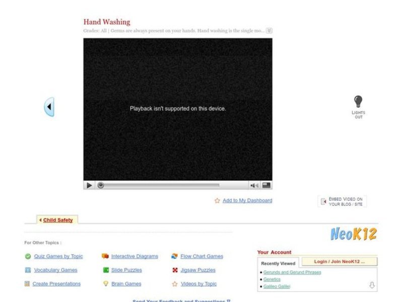 Hand Washing Instructional Video For 7th Higher Ed Lesson Planet Hand Washing Instructional Video For 7th Higher Ed Lesson Planet