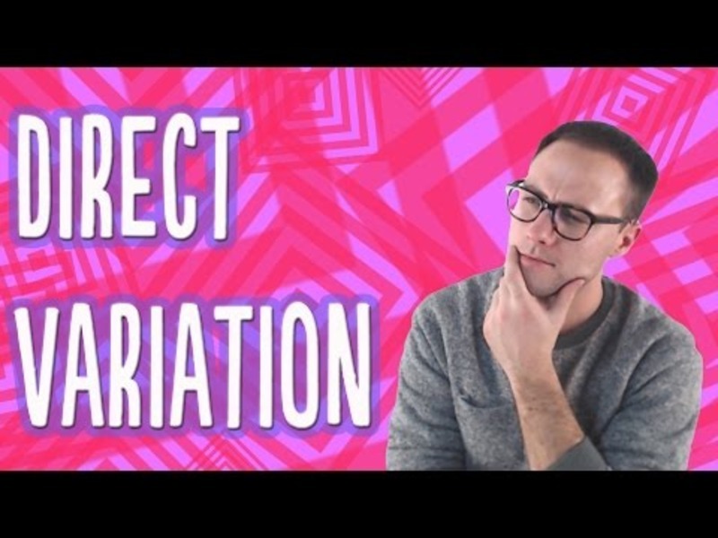 Direct Variation Instructional Video for 6th - 9th Grade | Lesson Planet