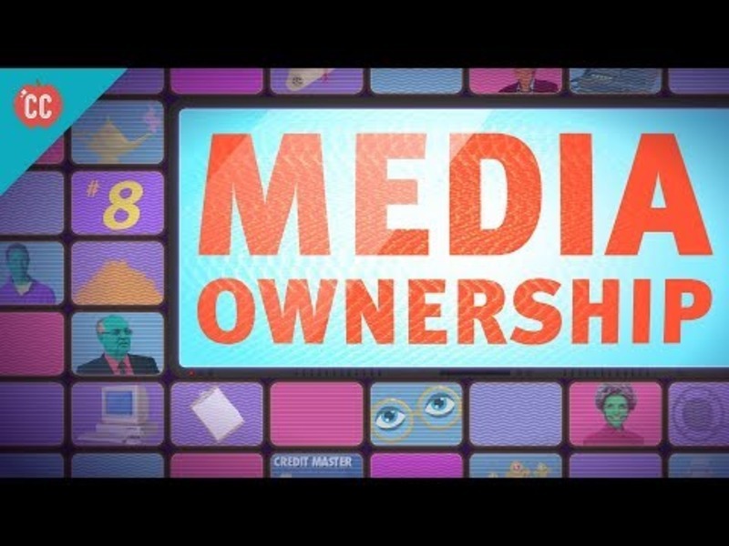 Media Ownership Crash Course Media Literacy 8 Instructional Video for