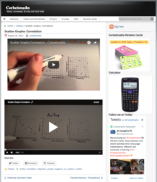 Scatter Graphs: Correlation Instructional Video