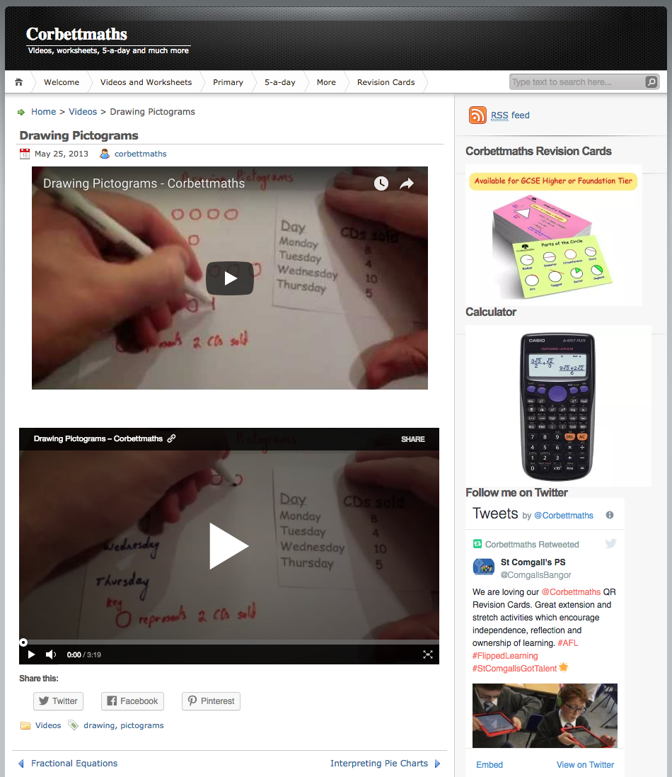 Drawing Pictograms Instructional Video for 6th - 9th Grade | Lesson Planet
