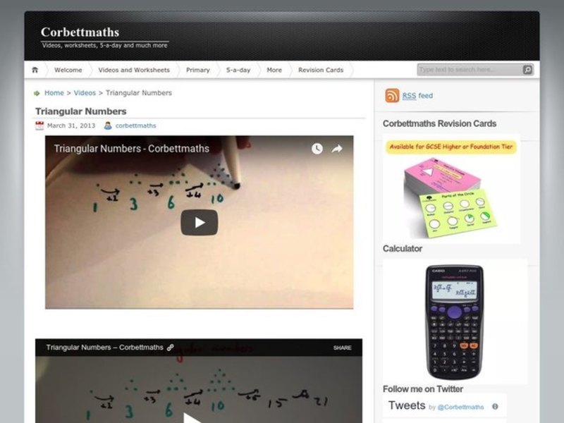 Triangular Numbers Instructional Video for 6th - 12th Grade | Lesson Planet
