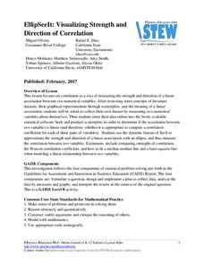 EllipSeeIt: Visualizing Strength and Direction of Correlation Lesson Plan