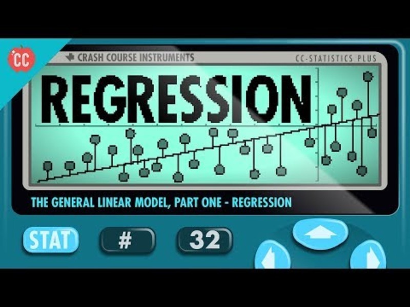 Regression Crash Course Statistics 32 Instructional Video for 9th