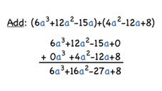 How Do You Add Polynomials Vertically? Instructional Video