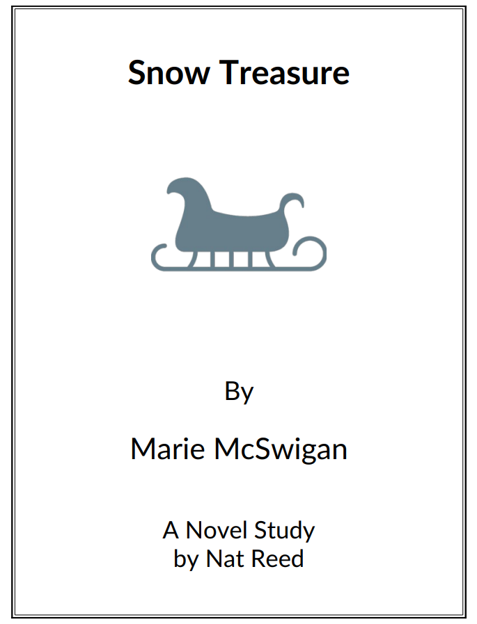Snow Treasure Novel Study Study Guide for 4th 7th Grade Lesson