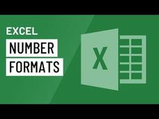 Excel 2016: Understanding Number Formats Instructional Video for 9th ...