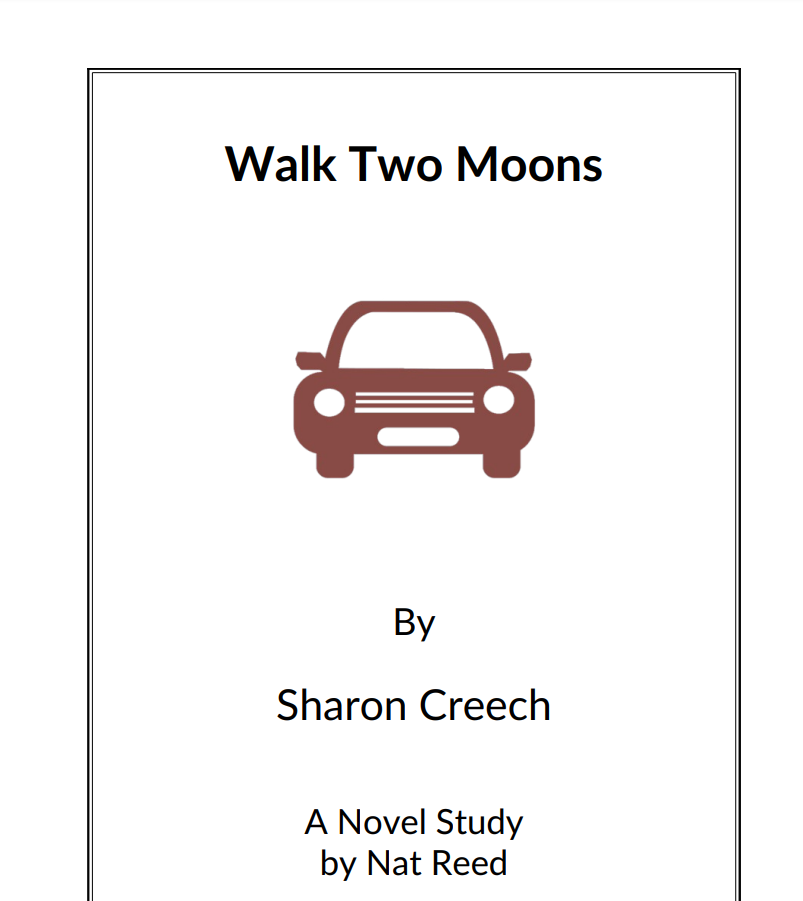 Walk Two Moons Novel Study Study Guide for 4th 7th Grade Lesson