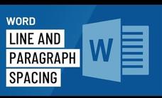 Word: Line and Paragraph Spacing Instructional Video for 6th - Higher ...
