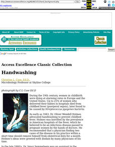 Handwashing Lesson Plan For 8th Higher Ed Lesson Planet Handwashing Lesson Plan For 8th Higher Ed Lesson Planet