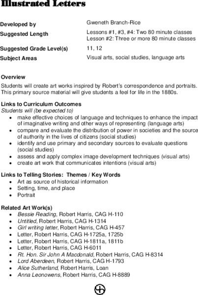 illustrated-letters-lesson-plan-for-11th-12th-grade-lesson-planet