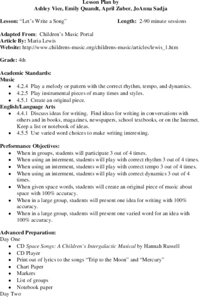 Jingle ideas picture