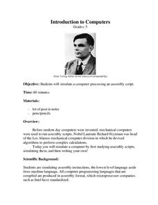 Introduction to Computers Lesson Plan
