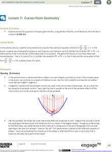 Curves from Geometry Lesson Plan for 11th - 12th Grade | Lesson Planet