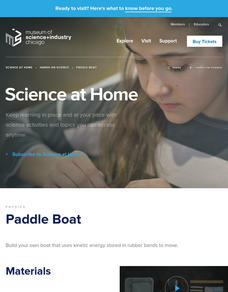 Paddle Boat Activity