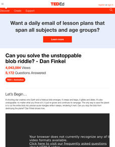 Can You Solve the Unstoppable Blob Riddle? Instructional Video