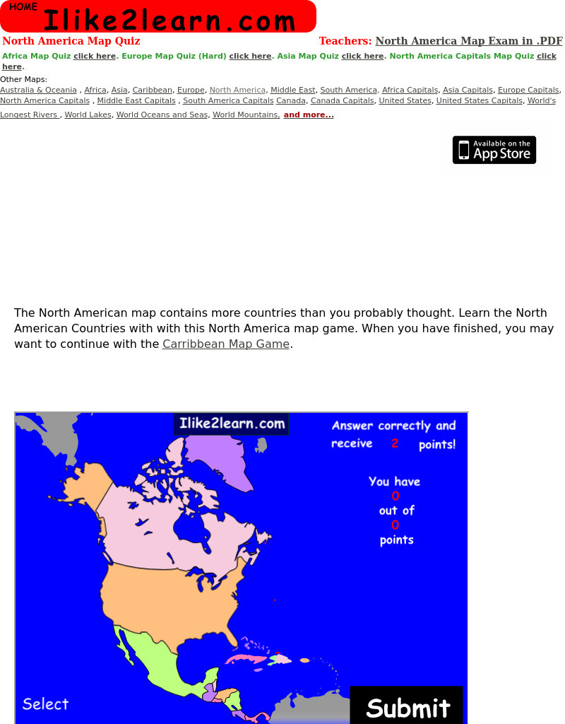 North America Map Quiz Interactive - Bwluav9tywdpy2symdixmdyzmc0xodq2mc0xzxvsbtd1lmpwzw