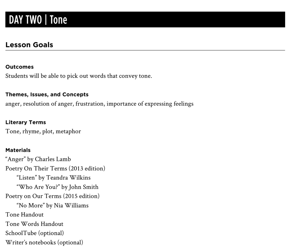 Tone Lesson Plan For 7th Grade Lesson Planet Tone Lesson Plan For 7th Grade Lesson Planet