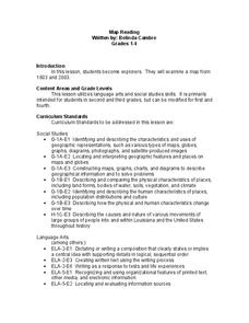 Map Reading Lesson Plan for 1st - 4th Grade | Lesson Planet