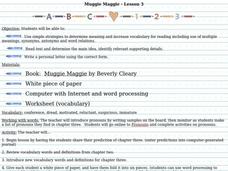 Muggie Maggie Lesson Plans Worksheets Reviewed By Teachers
