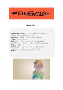 Music Lesson Plan