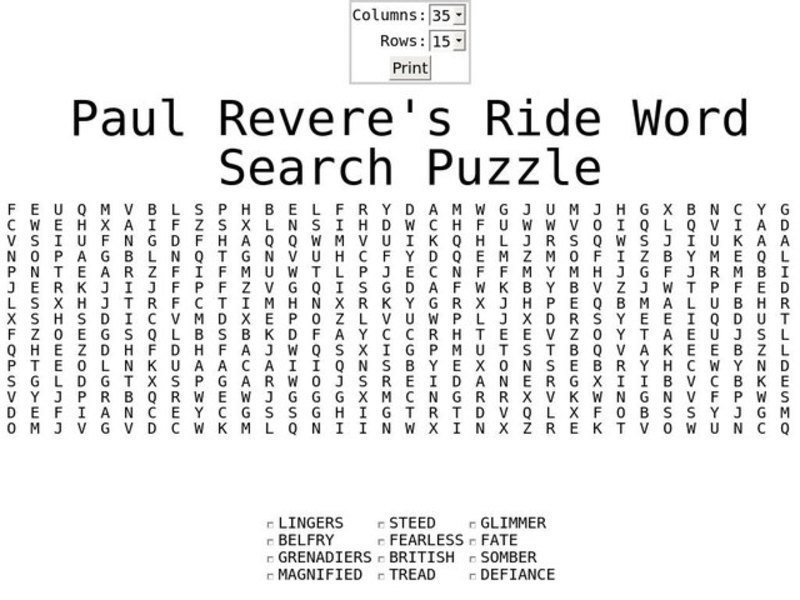 paul-revere-s-ride-worksheet-for-6th-7th-grade-lesson-planet