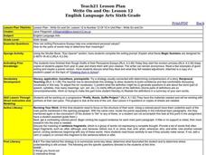 Persuasive essay lesson plan