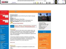 Photojournalism Lesson Plan