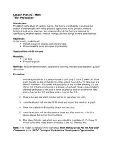 Probability Lesson Plan for 3rd - 4th Grade | Lesson Planet