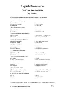 Questions And Statements Worksheet