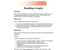Reading Graphs Lesson Plan for 7th - 9th Grade | Lesson Planet