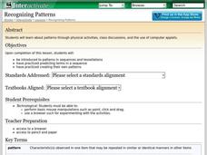 Recognizing Patterns Lesson Plan