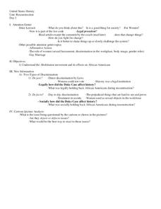 Reconstruction Lesson Plan