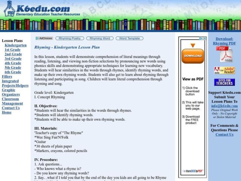 rhyming-lesson-plan-for-pre-k-kindergarten-lesson-planet