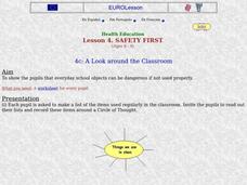 Safety First Lesson Plan