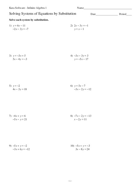 solving 3 equation systems