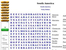 South America Lesson Plans & Worksheets | Lesson Planet