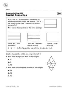 Spatial Reasoning Lesson Plans & Worksheets Reviewed by Teachers