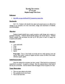 Speedy Succession Lesson Plan