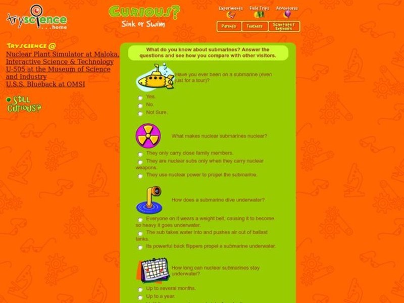 Submarines Lesson Plans & Worksheets Lesson